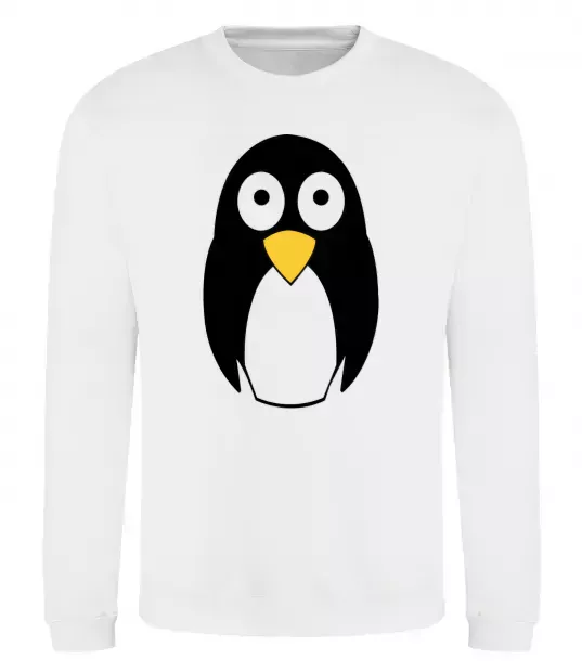 Світшот POP-EYED PENGUIN Білий фото