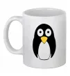 Чашка керамічна POP-EYED PENGUIN Білий фото