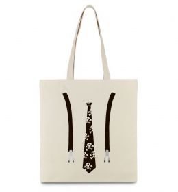 Еко-сумка Краватка з підтяжками Еко-сумка Краватка з підтяжками