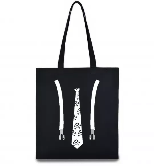 Эко-сумка Краватка з підтяжками Черный фото