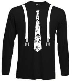 Лонгслів Краватка з підтяжками
