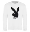 Світшот PLAYBOY BUNNY Білий фото