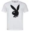 Мужская футболка PLAYBOY BUNNY Белый Мужская футболка PLAYBOY BUNNY Белый фото