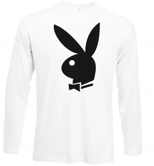 Лонгслив PLAYBOY BUNNY Белый фото