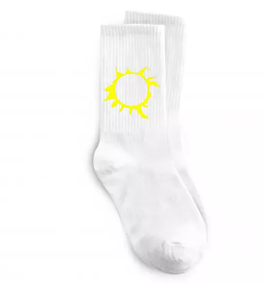 Шкарпетки КИНО Білий фото