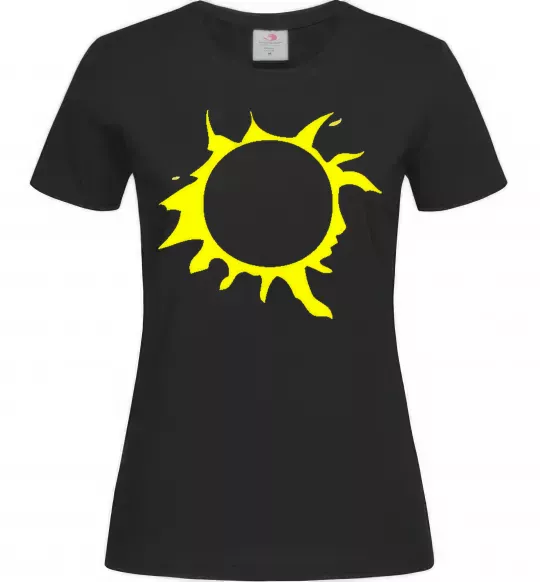 Жіноча футболка КИНО Чорний фото