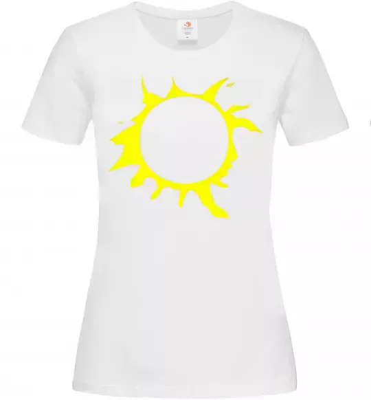 Жіноча футболка КИНО Білий фото