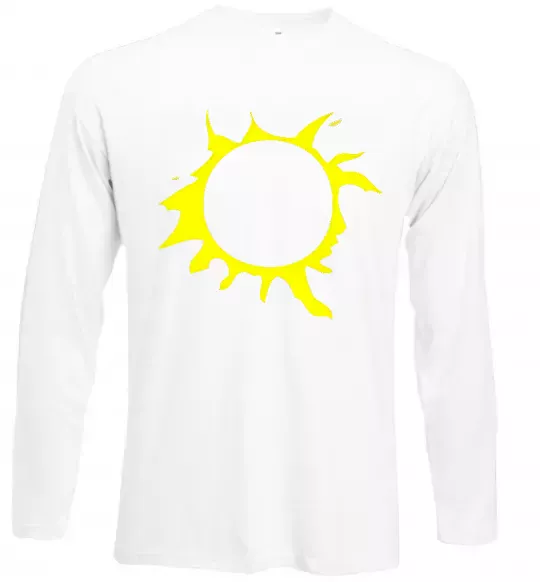 Лонгслив КИНО Белый фото