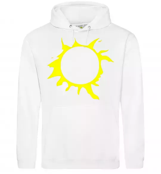 Чоловіча толстовка (худі) КИНО Білий фото