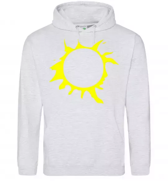 Чоловіча толстовка (худі) КИНО Сірий меланж фото