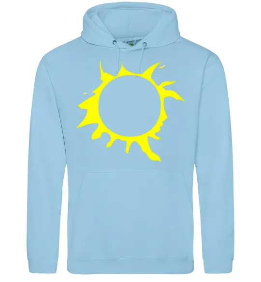 Чоловіча толстовка (худі) КИНО Блакитний фото