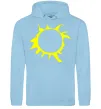 Чоловіча толстовка (худі) КИНО Блакитний фото