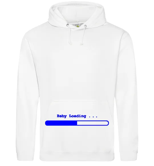 Жіноча толстовка (худі) BABY LOADING Білий фото
