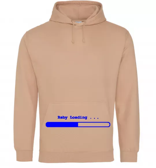 Жіноча толстовка (худі) BABY LOADING Пісочний фото