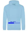 Жіноча толстовка (худі) BABY LOADING Блакитний фото