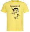 Чоловіча футболка MY GIRLFRIEND Лимонний Чоловіча футболка MY GIRLFRIEND Лимонний фото