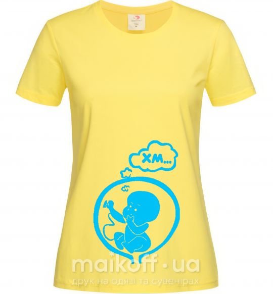 Женская футболка ХМ ... Лимонный фото