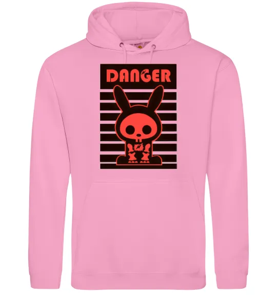 Чоловіча толстовка (худі) DANGER RABBIT Рожевий фото