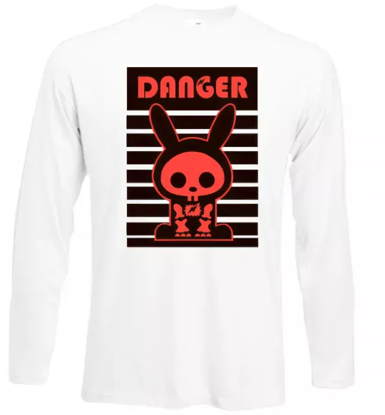 Лонгслів DANGER RABBIT Білий фото