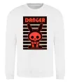 Світшот DANGER RABBIT Білий фото