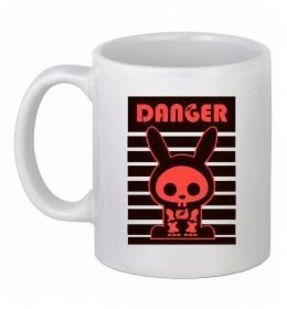 Чашка керамическая DANGER RABBIT