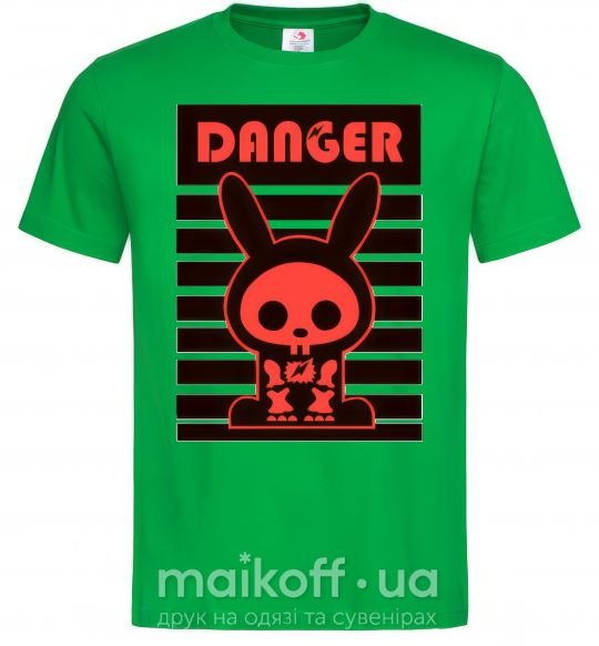 Чоловіча футболка DANGER RABBIT Зелений фото