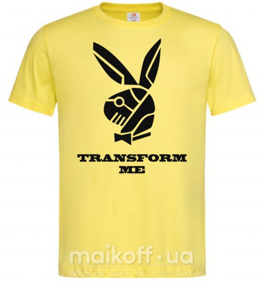 Чоловіча футболка TRANSFORM ME Лимонний фото