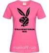 Женская футболка TRANSFORM ME Ярко-розовый фото
