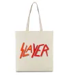 Еко-сумка SLAYER Бежевий фото
