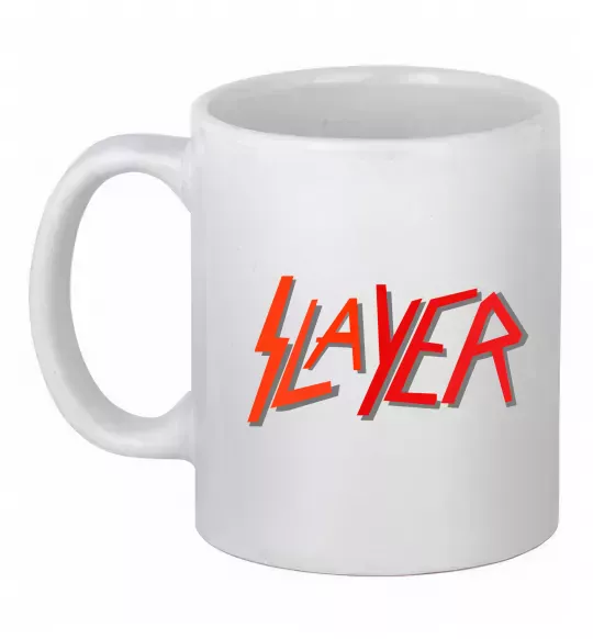 Чашка керамічна SLAYER Білий фото