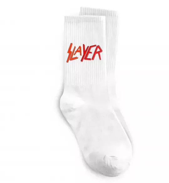 Носки SLAYER Белый фото