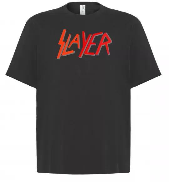 Футболка Оверсайз SLAYER Черный фото