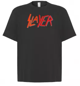 Футболка Оверсайз SLAYER Черный фото