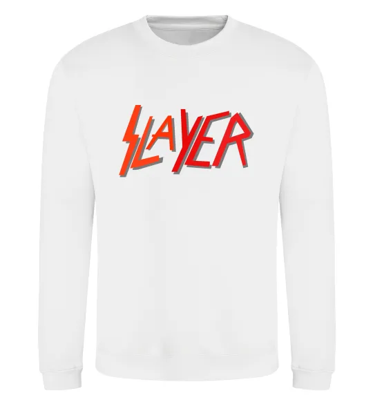 Свитшот SLAYER Белый фото