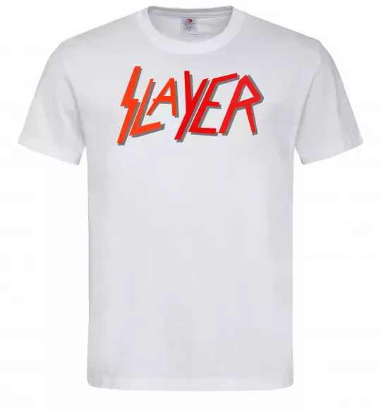 Чоловіча футболка SLAYER Білий фото