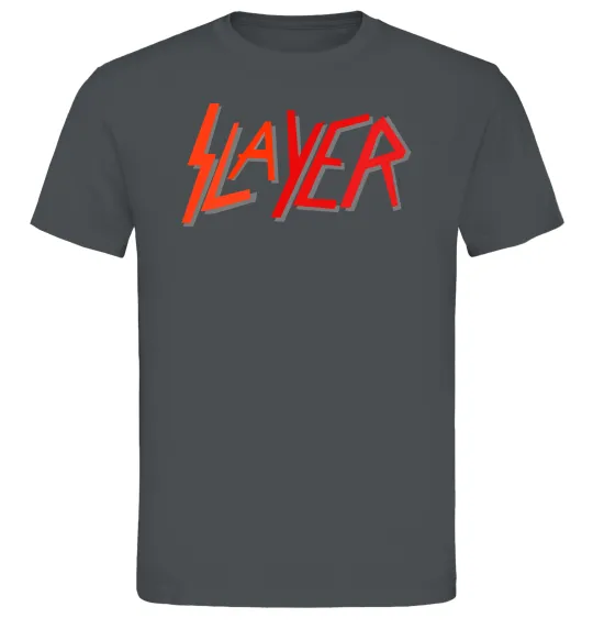 Чоловіча футболка SLAYER Графіт фото