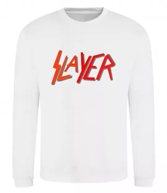 Свитшот SLAYER Белый фото