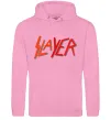 Мужская толстовка (худи) SLAYER Розовый фото