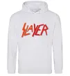 Чоловіча толстовка (худі) SLAYER Сірий меланж фото