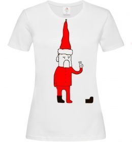 Женская футболка Дід Мороз. PEACE Женская футболка Дід Мороз. PEACE