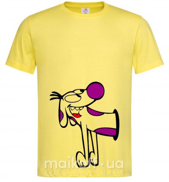 Мужская футболка КОТОПЕС - Пес Лимонный фото