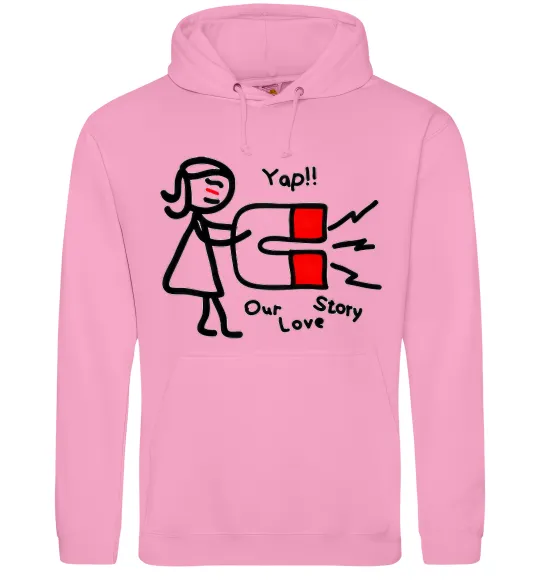 Женская толстовка (худи) MAGNET Розовый фото