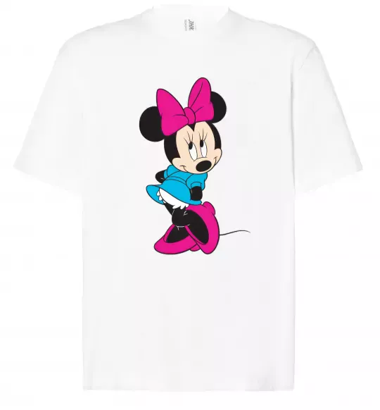 Футболка Оверсайз LOVELY MINNIE Білий фото