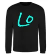 Свитшот TURQUOISE Черный фото