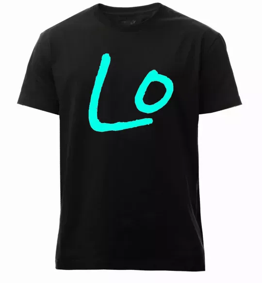 Мужская премиум футболка TURQUOISE Черный фото