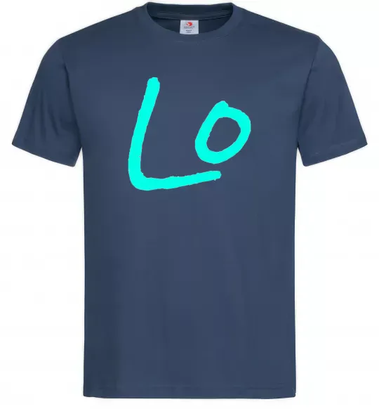 Чоловіча футболка TURQUOISE Темно-синій фото