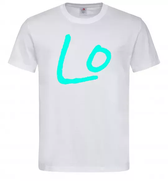 Чоловіча футболка TURQUOISE Білий фото