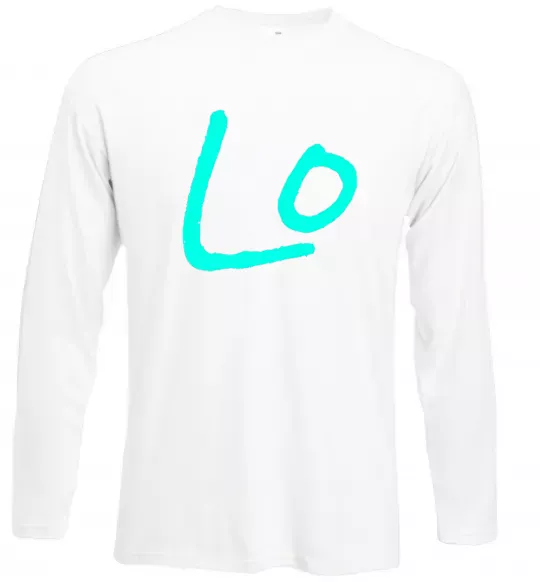 Лонгслів TURQUOISE Білий фото