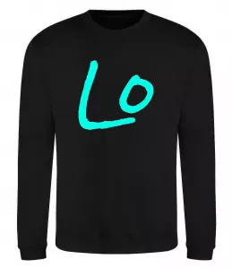 Світшот TURQUOISE Чорний фото