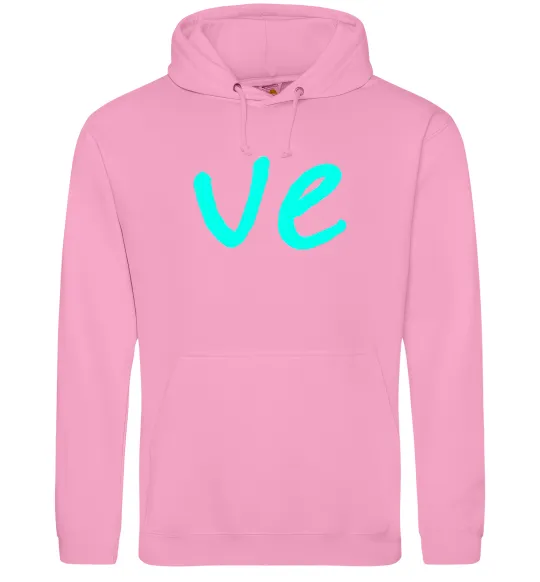 Жіноча толстовка (худі) VE Рожевий фото